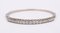 White Gold Bracelet with Brilliant Cut Diamonds 1