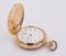 Chronometer Savonette Pocket Watch in 14K Gold with Detente Escapement, Late 1800s 1