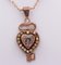 Antique Chain with Low Gold Pendant, Late 1800s 2