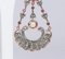 Antique Style Earrings in 14K Gold and Silver with Diamonds, Rubies and Pearls, Image 4