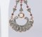 Boucles d'Oreilles Style Antique en Or 14K et Argent avec Diamants, Rubis et Perles 4