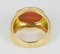 Vintage Gold and Coral Ring, 1950s 3