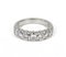 Vintage White Gold Ring with Cut Diamonds 1