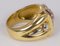 Vintage 18 Karat Gold Ring mit Diamanten & Rubinen, 1970er 3