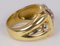 Vintage 18k Gold Ring with Diamonds and Rubies, 1970s, Image 3