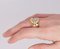 Anello vintage in oro 18k con diamanti e rubini, anni '70, Immagine 9