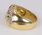 Vintage 18k Gold Ring with Diamonds and Rubies, 1970s, Image 5