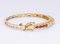 Vintage Gold Bracelet with Diamonds and Rubies, 1950s 3