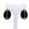 Antique Earrings and Brooch in 12k Gold with Onyx, 1800s 6