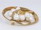 Vintage 18k Gold Brooch with Akoya Pearls and Diamonds, 1970s 5