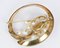 Broche vintage de oro de 18 quilates con perlas y diamantes de Akoya, años 70, Imagen 2