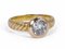 Vintage 18k Gold Ring with Cut Diamond, 1970s, Image 1