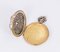 Lampada a sospensione antica in oro 18k e argento con turchese e diamanti, anni '40, Immagine 3