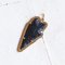 Prehistoric Arrowhead Pendant in Stone with 18k Gold Setting 2