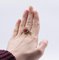 Vintage Ring in 18k Gold and Silver with Coral and Diamond Rosettes, 1940s 2