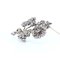 Liberty Broche en Or 18 Carat et en Argent avec Rosaces Diamant 4