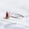 Ring in 18k Gold with Ruby ​​and Diamonds 3
