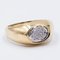 Vintage 14k Yellow Gold Diamond Ring, 1960s 3