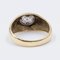 Vintage 14 Karat Gelbgold Diamant-Ring, 1960er 5