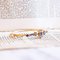 Antique 12k Gold Rigid Bracelet with Sapphires and Diamonds, 1900s 3