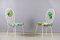 Mid-Century White Iron Chairs, 1960s, Set of 2, Image 1