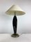 Murano Glas Tischlampe von Flavio Poli für Seguso, 1960er 3