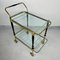Vintage Retro Serving Bar Cart and Trolley by S.W., Germany, 1950s 9