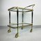 Vintage Retro Serving Bar Cart and Trolley by S.W., Germany, 1950s 1