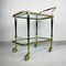 Vintage Retro Serving Bar Cart and Trolley by S.W., Germany, 1950s, Image 1