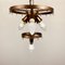 Murano Glass and Brass Tronchi Chandelier from Venini, Italy, 1960s 13