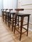 Danish Bar Stools by Erik Buch for Darlund, 1960s, Set of 5, Image 17