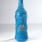 Lampada da tavolo in ceramica blu e dorata di Bitossi, anni '60, Immagine 7