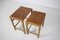 Vintage Scandinavian Teak Nesting Table Set, 1960s 3