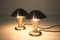 Bauhaus Chrome Plated Lamps, Czechoslovakia, 1930s, Set of 2, Image 4