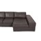 Brown Leather Corner Sofa from Musterring 8