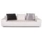 White Leather 3-Seater Who's Perfect Sofa, Image 1