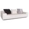 White Leather 3-Seater Who's Perfect Sofa 8