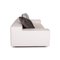 White Leather 3-Seater Who's Perfect Sofa, Image 10