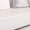 White Leather 3-Seater Who's Perfect Sofa, Image 3