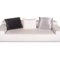 White Leather 3-Seater Who's Perfect Sofa, Image 9