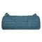 Petrol Blue 3-Seater Togo Sofa by Michel Ducaroy for Ligne Roset, Image 7