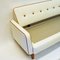Sofá o sofá cama de lana blanca de Ire Möbler, Sweden, años 50, Imagen 6