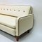 Sofa or Daybed in White Wool from Ire Möbler, Sweden, 1950s 4