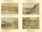 Fotos etnográficas japonesas desconocidas antiguas, Nagasaki, impresión de albúmina, década de 1880 y 1890. Juego de 8, Imagen 1