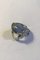 Sterling Silver Ring No 18 W Chalcedony Stone from Georg Jensen 2