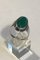 Sterling Silver No. 47 Ring with Green Agate from Georg Jensen 3