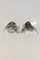 Sterling Silver Clip-On Earrings by Hans Hansen for Georg Jensen, Set of 2 2