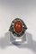 Sterling Silver Ring with Coral from Georg Jensen, Image 3