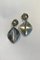 Sterling Silver Ear Clips No 380b from Georg Jensen, Image 2