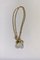 Sterling Silver Gilded & Porcelain Necklace Pendant No 239 by Georg Jensen for Royal Copenhagen 4